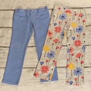 GYMBOREE : Toddler Girl Pants : 2 pairs : size 4T